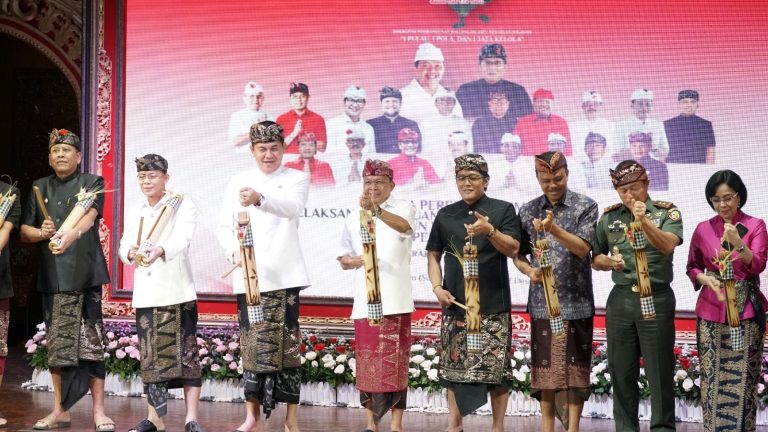 Tonggak Menata Arah Pembangunan, Gubernur Bali Resmikan Pelaksanaan Haluan Pembangunan Bali 100 Tahun Era Baru
