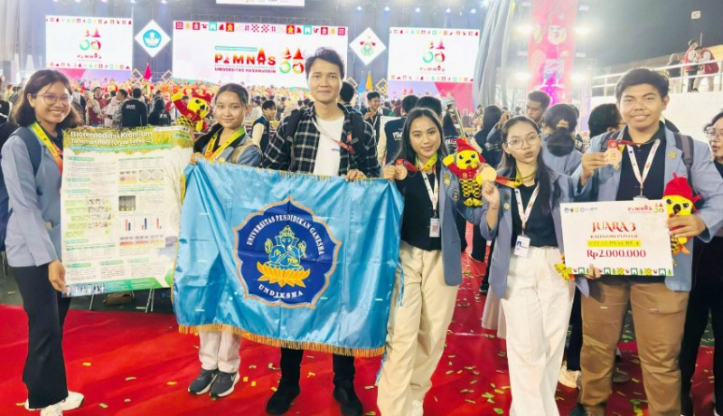 Undiksha Raih Peringkat 11 Nasional pada PIMNAS Ke-38