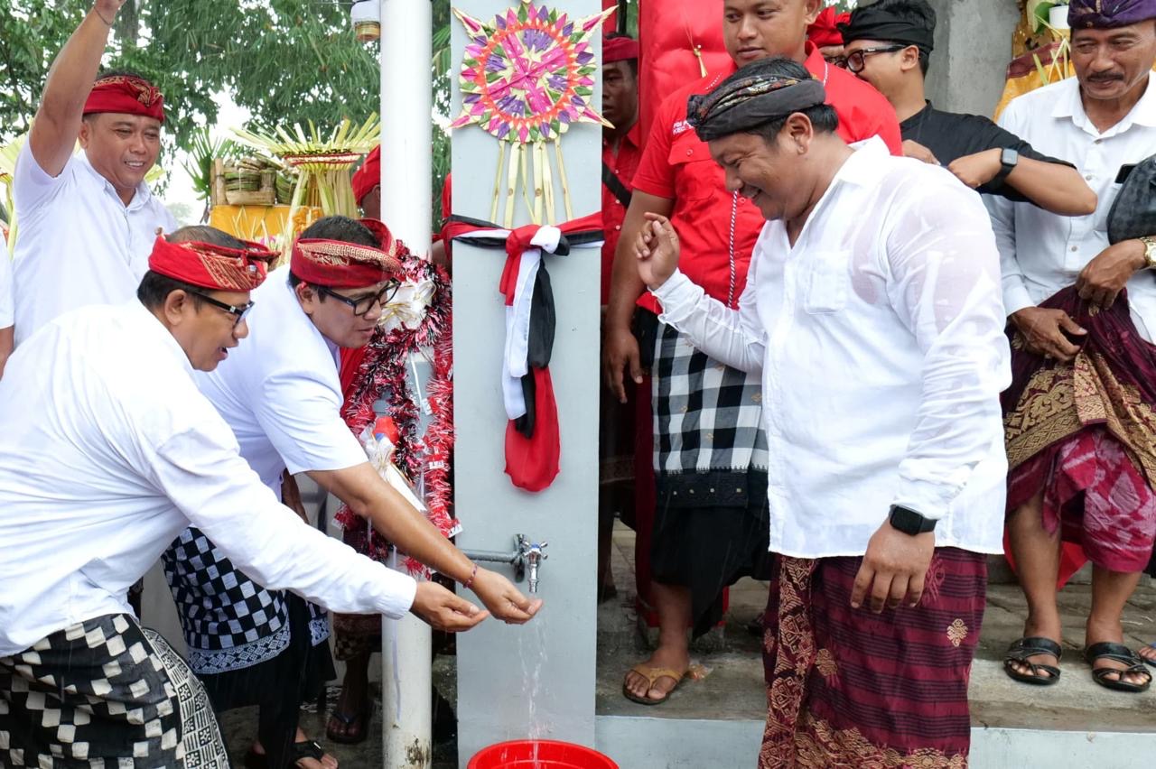 Bupati Tabanan Resmikan Tower Beji Abianlalang, Wanasari, Tabanan
