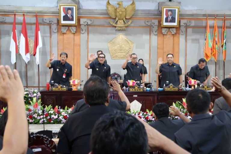 Bupati Sanjaya Sampaikan LKPJ TA. 2025 Pada Rapat Paripurna DPRD Tabanan