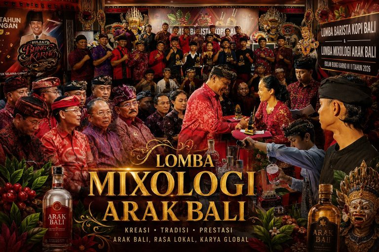 Tinggi Antusiasme Generasi Muda Mengikuti Lomba Mixologi Arak Bali