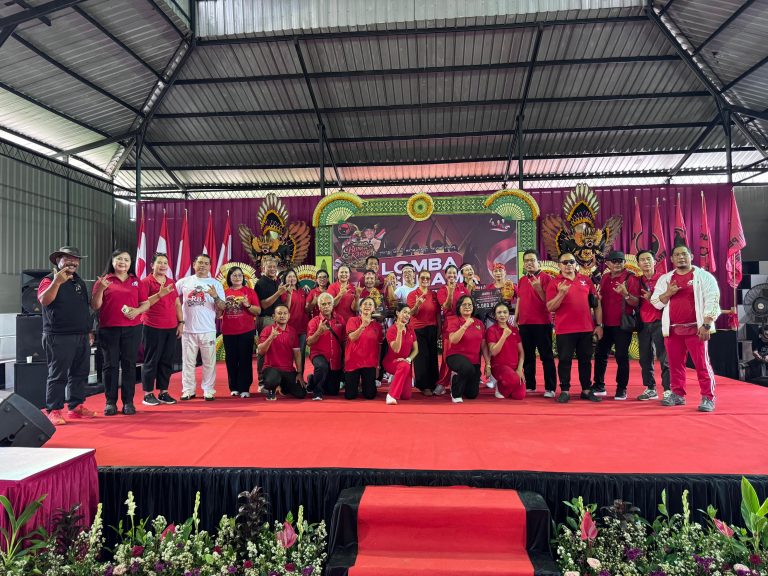 PDI Perjuangan Tabanan Gelar Lomba Senam Nangun Sat Kerthi Loka Bali, Bangkitkan Semangat Kebersamaan dan Budaya Sehat