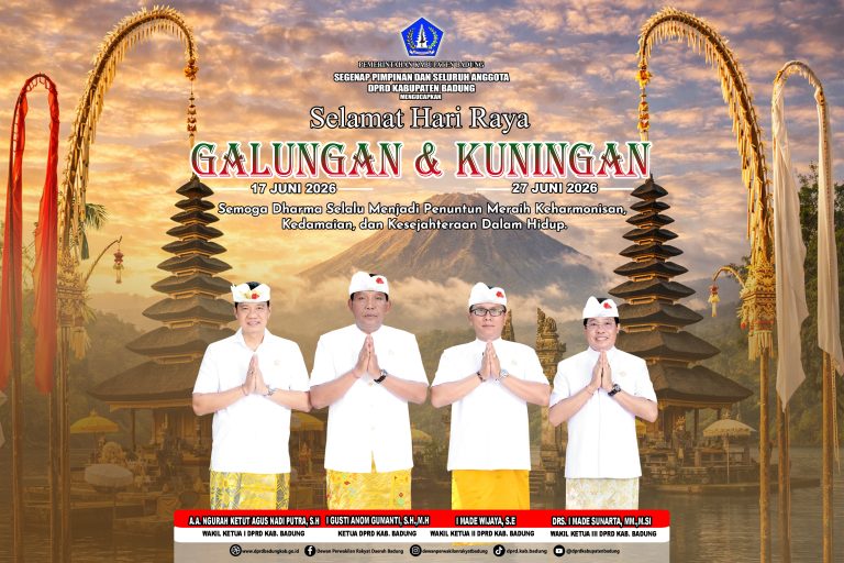 Pimpinan dan Anggota DPRD Badung Ucapkan Selamat Hari Raya Galungan dan Kuningan