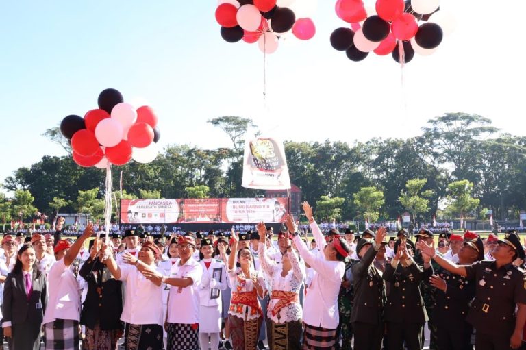 Peringatan Hari Lahir Pancasila dan Bulan Bung Karno VIII, Pemkab Tabanan Tegaskan Semangat Persatuan dan Nasionalisme