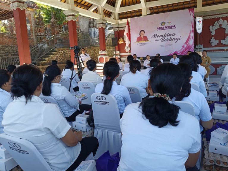 TP Posyandu Bali Perkuat Implementasi 6 SPM Melalui Aksi Sosial di Jembrana