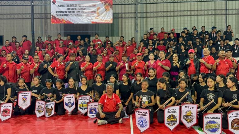 Ketua PDI-P Tabanan Buka Turnamen Bola Voli Banteng Cup, Perkuat Persaudaraan dan Bangun Karakter Generasi Muda