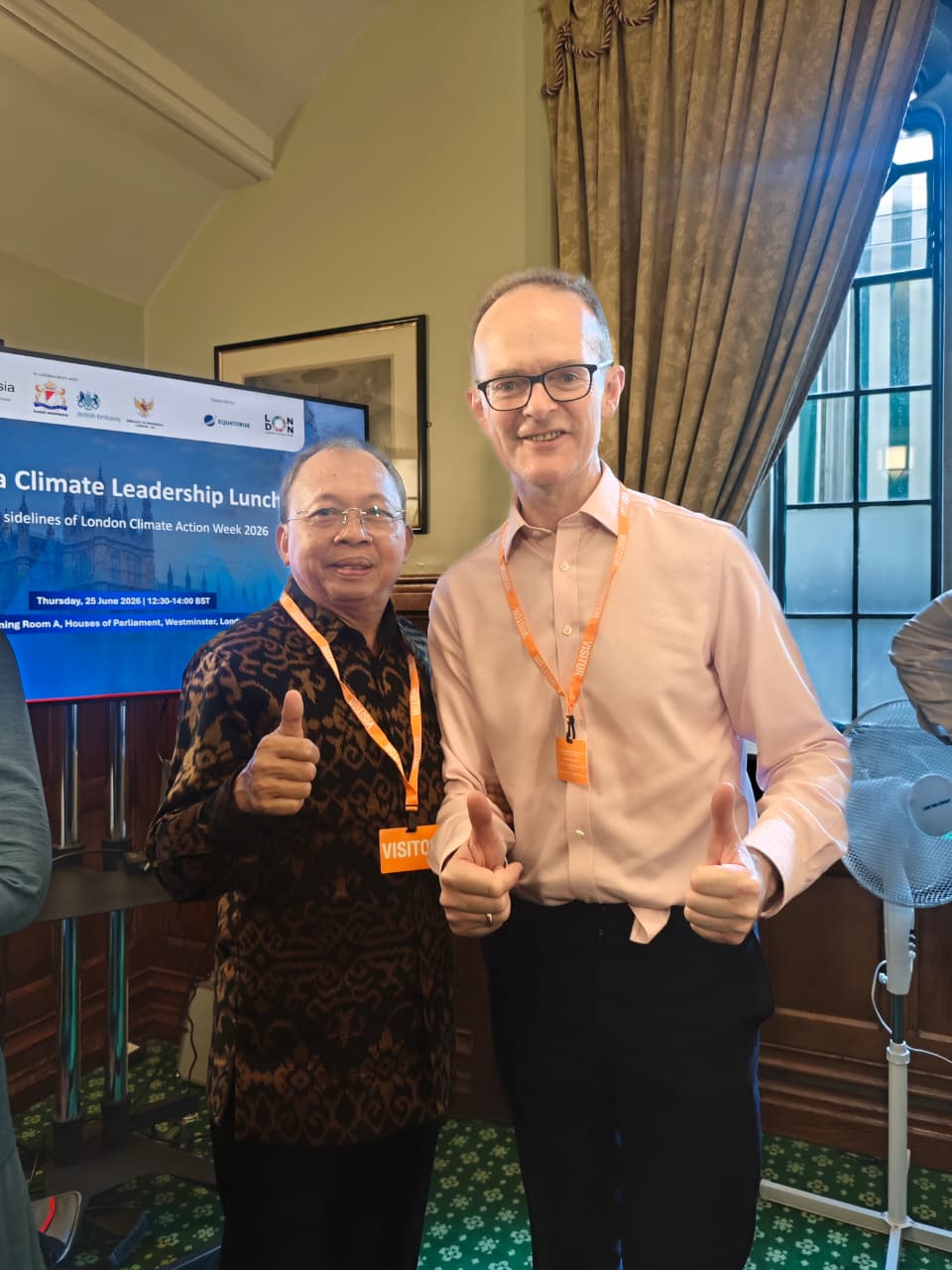 Satu-satunya Gubernur di Asia, Wayan Koster Diundang Tampil di Forum Iklim Dunia di London