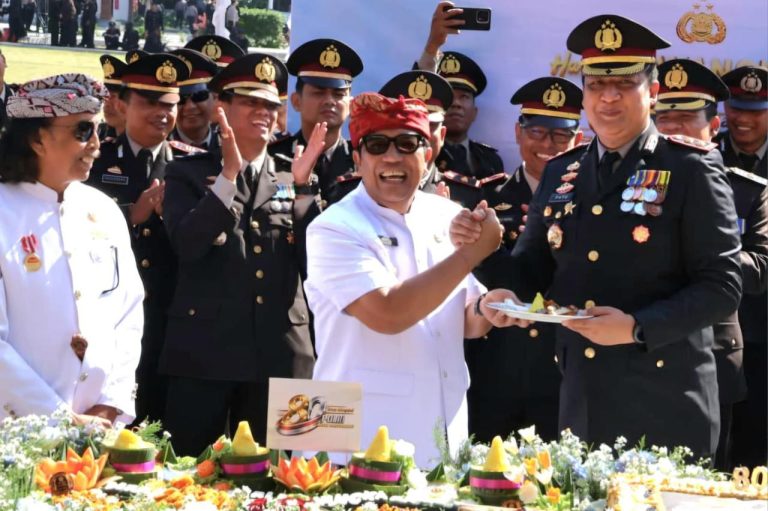 Bupati Sanjaya Tegaskan Komitmen Perkuat Sinergi dengan Polri di Hari Bhayangkara ke-80