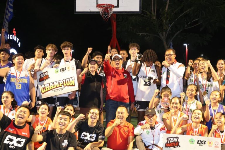 Bupati Sanjaya Apresiasi Tabanan Hustle 3×3 Vol 2, Tegaskan Komitmen Cetak Atlet Basket Berprestasi