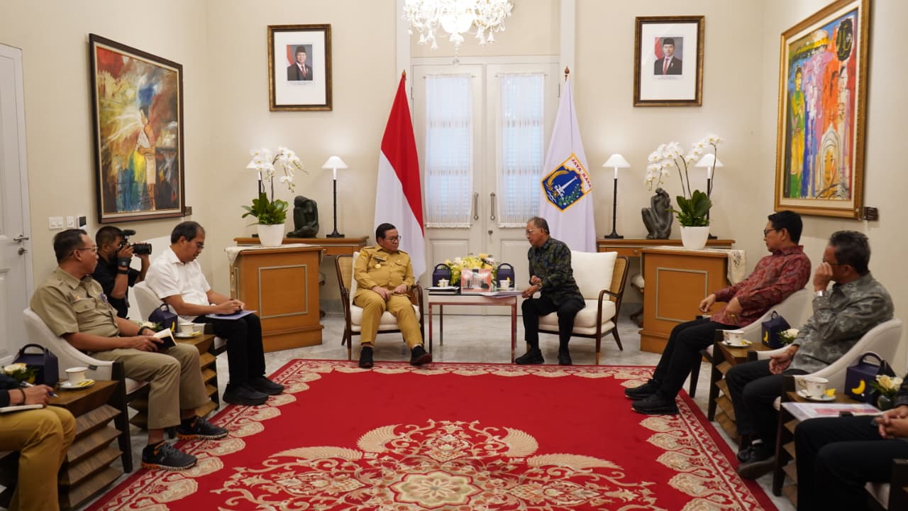 Bertemu Pramono Anung, Gubernur Koster Jajaki Penerbitan Obligasi Daerah