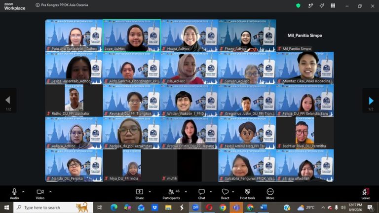 Sidang Kongres PPI Kawasan Asia-Oseania 2026: Mempererat Persaudaraan dan Memajukan Peran Mahasiswa Indonesia