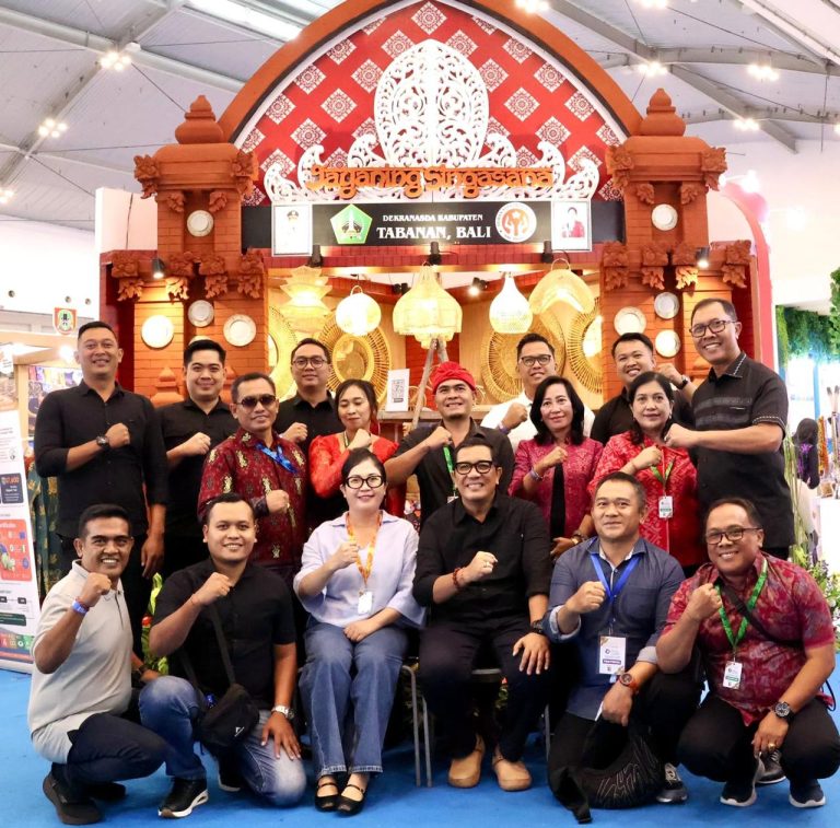 Dekranasda Tabanan Dorong Kerajinan Lokal Tembus Pasar Nasional melalui APKASI Otonomi Expo 2026