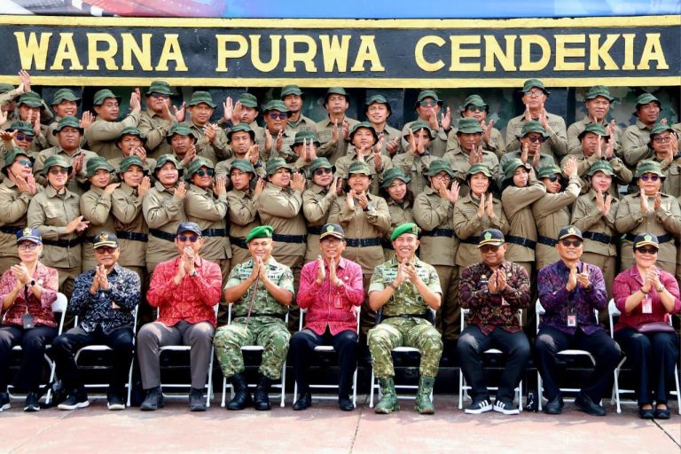 Perkuat Disiplin ASN, Diklat Bela Negara Angkatan I Tabanan Resmi Ditutup