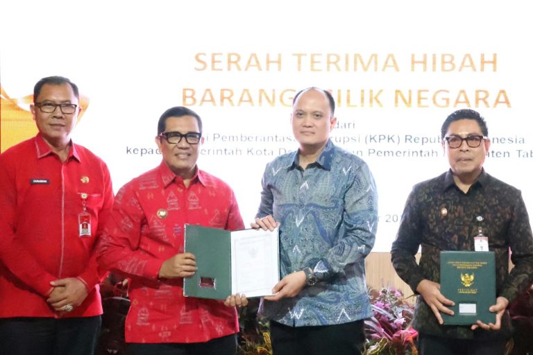 Bupati Sanjaya Terima Hibah Tanah dari KPK, Dorong Optimalisasi Aset Untuk Kepentingan Masyarakat